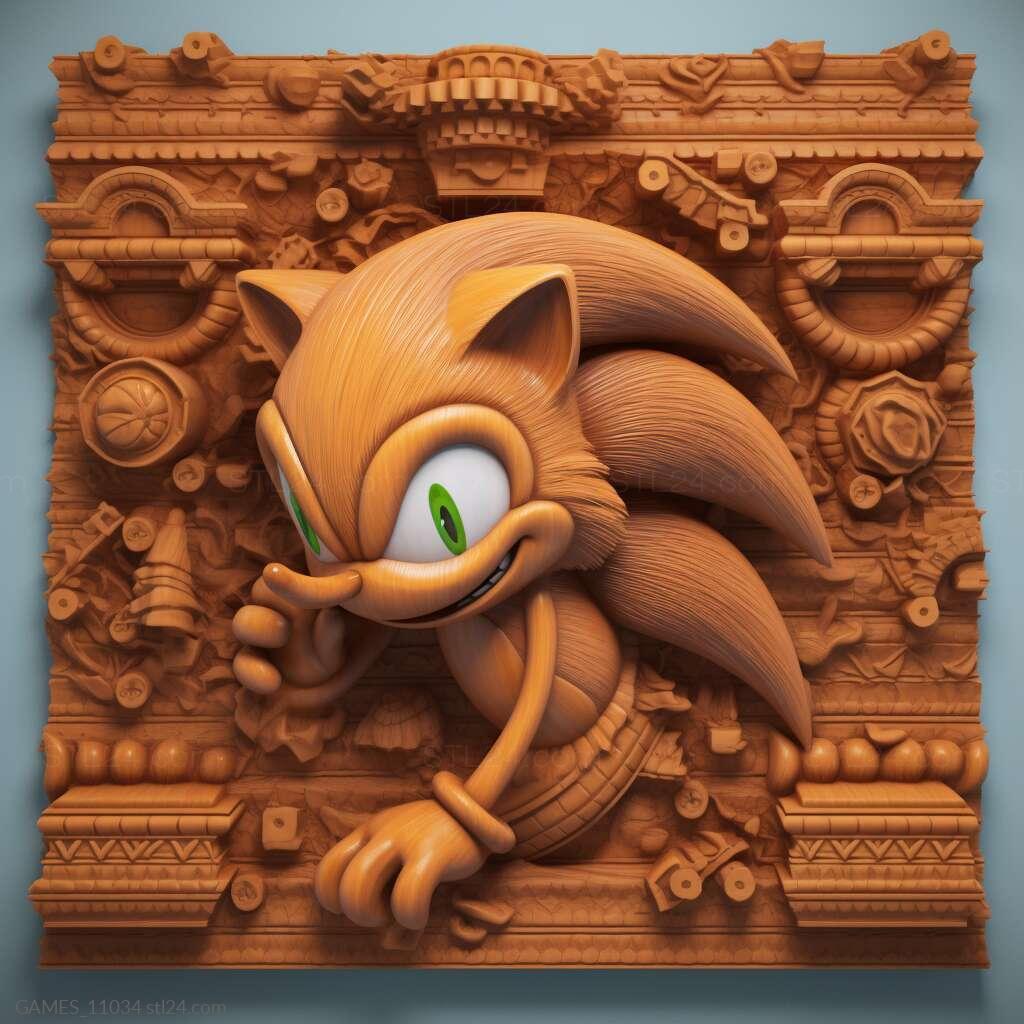 3D model (stl) Sonic Mania 2